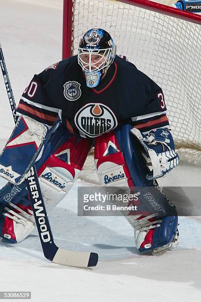 Phoenix Coyotes at Edmonton Oilers, March 28, 2004 And Player Jussi Markkanen.
