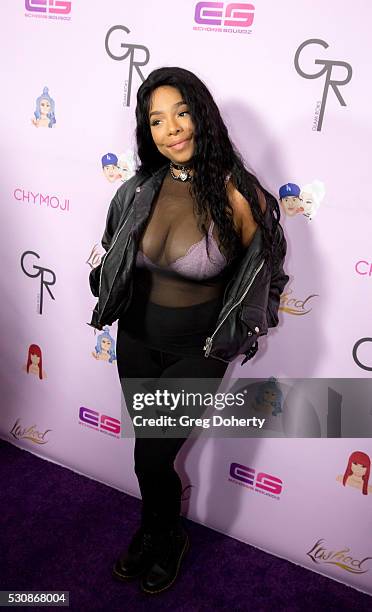 Kendall Lake arrives at the Blac Chyna Birthday Celebration And Unveiling Of Her "Chymoji" Emoji Collection at the Hard Rock Cafe on May 10, 2016 in...