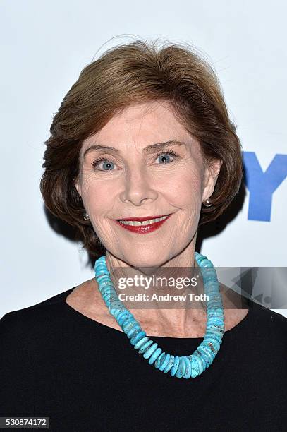 Co-author and former First Lady Laura Bush attends 92Y Talks: Laura Bush & Jenna Bush-Hager on May 11, 2016 in New York, New York.