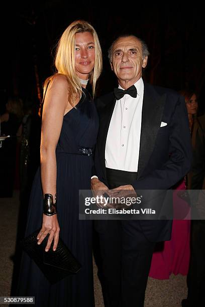 Ferdinando Brachetti Peretti and Countess Nicole Brachetti Peretti attends Tiffany & Co. Celebration of the opening of its new store in Rome at at...