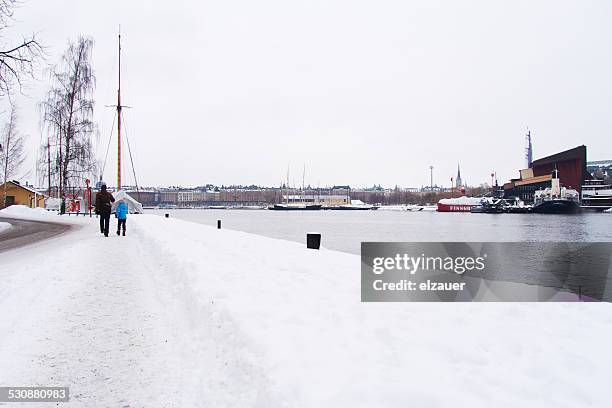 winter in stockholm - estocolmo stock pictures, royalty-free photos & images