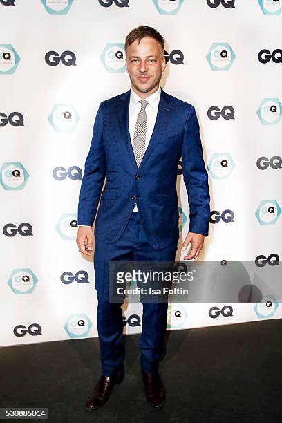 Actor Tom Wlaschiha attends the GQ Care Award 2016 at The Grand on May 11, 2016 in Berlin, Germany.
