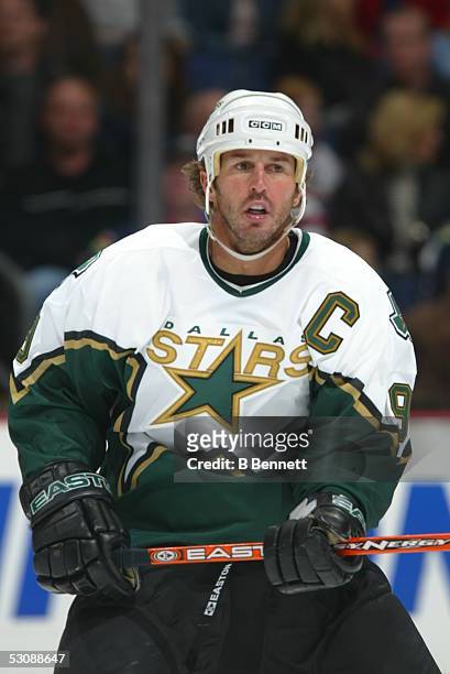 Dallas Stars at Columbus Blue Jackets, October 25, 2003 And Player Mike Modano.