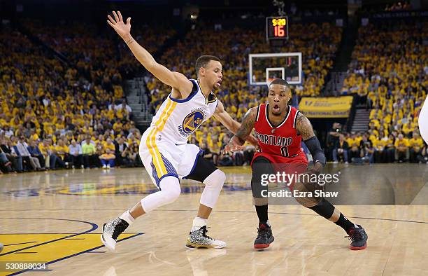 Portland Trail Blazers v Golden State Warriors - Game Five, Nachrichtenfoto