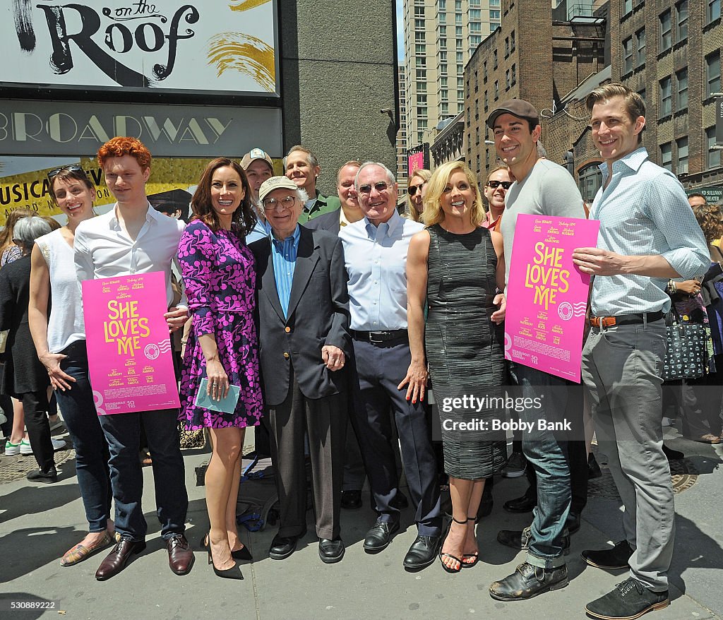 Sheldon Harnick Ride Of Fame Induction And Harnick & Bock Way Unveiling