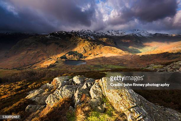 cumbrian mountains, lake district - lingmoor fell stock pictures, royalty-free photos & images