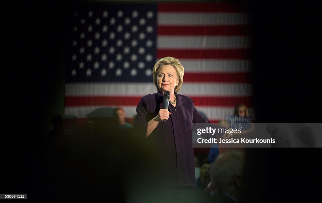 Hillary Clinton Holds Campaign Event In New Jersey