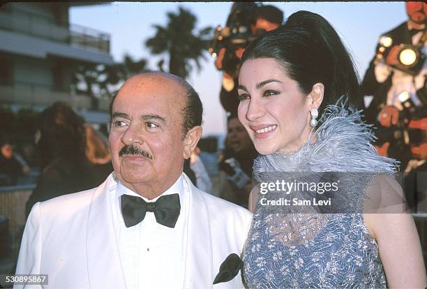 Adnan Khashoggi during 53rd Cannes Film Festical - amfAR's Cinema Against AIDS 2000 at Cannes Film Festival in Cannes, France.