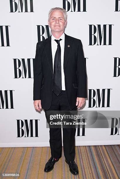 Composer Blake Neely attends BMI 2016 Film and TV Music Awards at Regent Beverly Wilshire Hotel on May 11, 2016 in Beverly Hills, California.