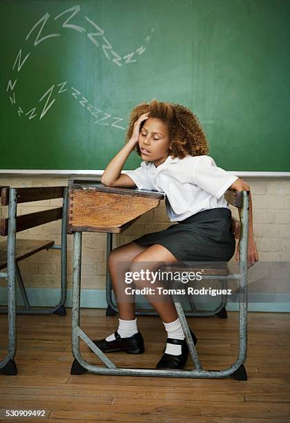 student sleeping in class - archival classroom stock pictures, royalty-free photos & images