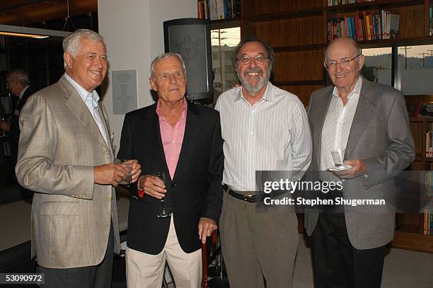 Producer Allan Burns, producer Grant Tinker, director James L. Brooks and writer Stan Daniels attend the Writers Guild Foundation unveils their new...