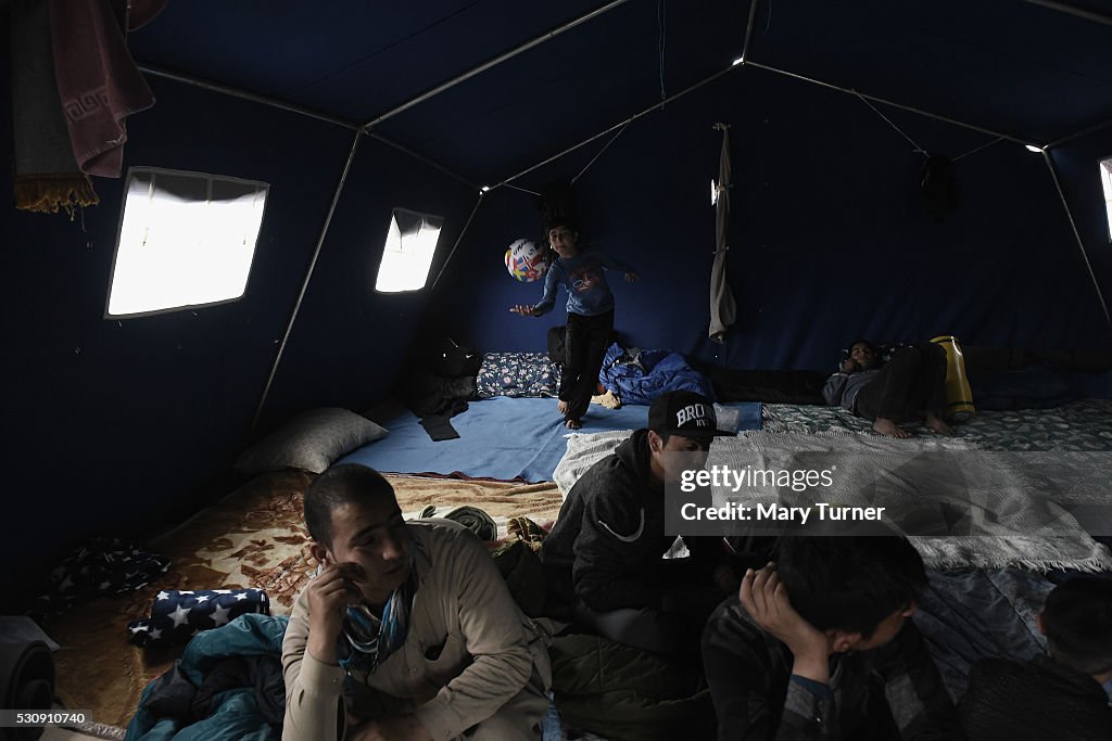 Migrant Children Wait For Possible Decision On Their Future In The UK