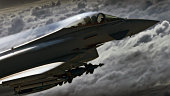 Royal Air Force RAF Typhoon fighter Eurofighter jet aerial air