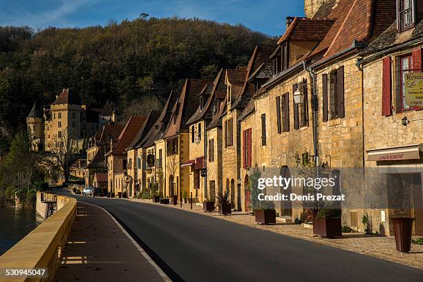 la roque gageac - dordogne stock pictures, royalty-free photos & images