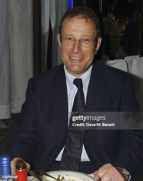 Richard Desmond attends the Nordoff-Robbins Silver Clef Awards at the Hotel Inter-Continental on June 17, 2005 in London, England. The 30th...