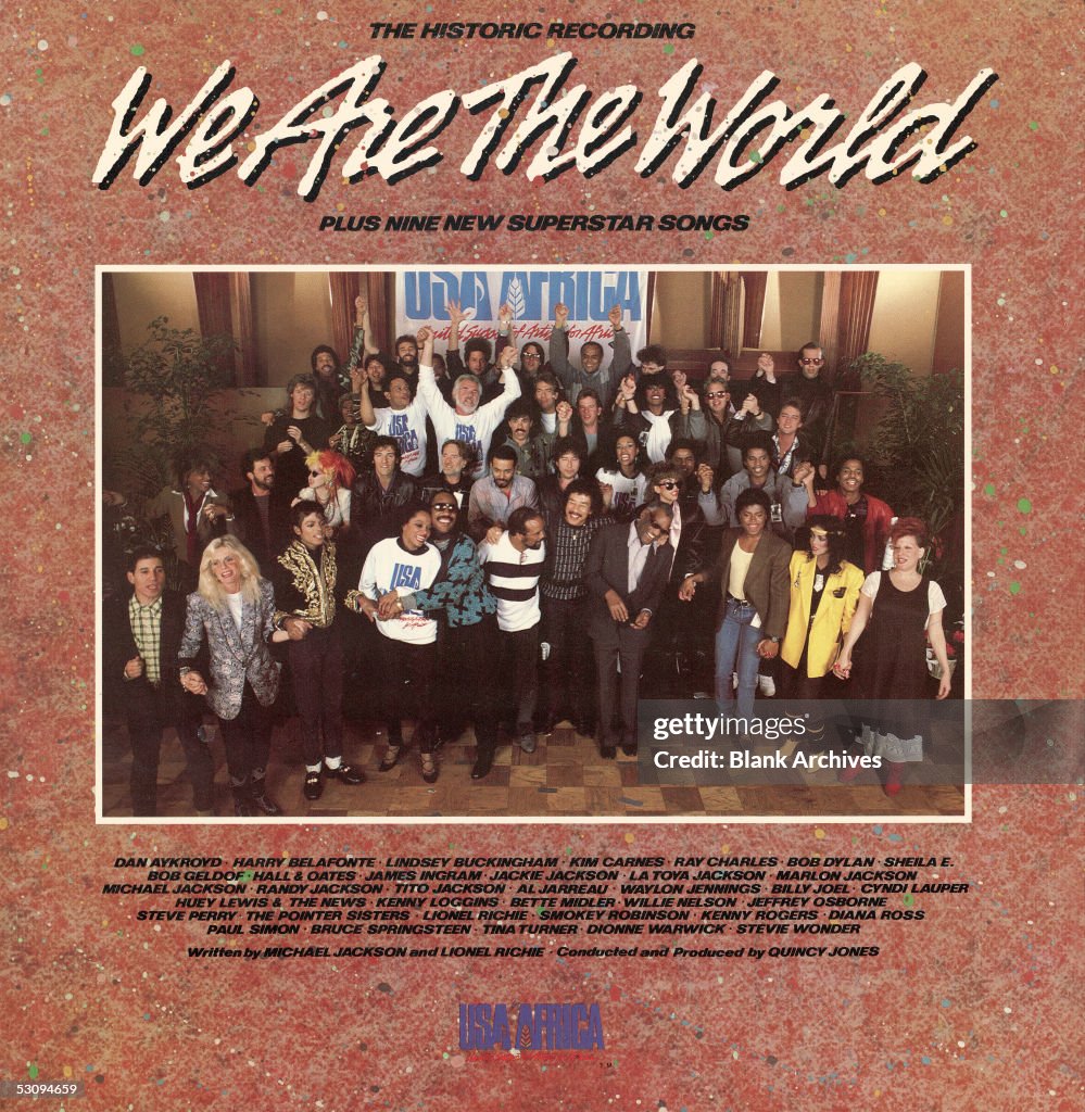 Cover Of The 'We Are The World' Album