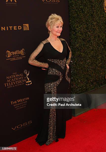 Actress Dee Wallace attends the 2016 Daytime Emmy Awards at The Westin Bonaventure Hotel on May 1, 2016 in Los Angeles, California.