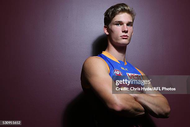 Sam Skinner 167 Brisbane Lions Portrait Shoot Stock Photos, High-Res Pictures, and ...
