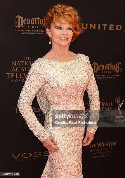 Actress Patsy Pease attends the 2016 Daytime Emmy Awards at The Westin Bonaventure Hotel on May 1, 2016 in Los Angeles, California.