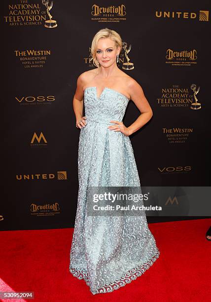 Actress Martha Madison attends the 2016 Daytime Emmy Awards at The Westin Bonaventure Hotel on May 1, 2016 in Los Angeles, California.