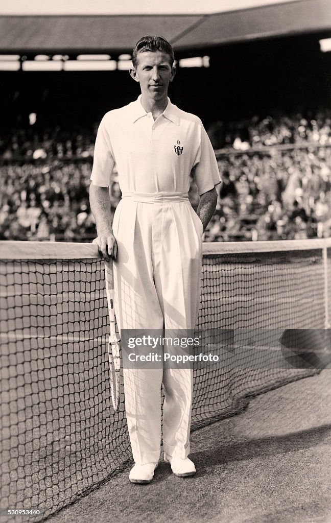 Don Budge At Wimbledon