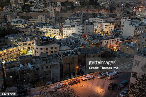 Amman, Jordan Cityscape of Amman on April 03, 2016 in Amman, Jordan.