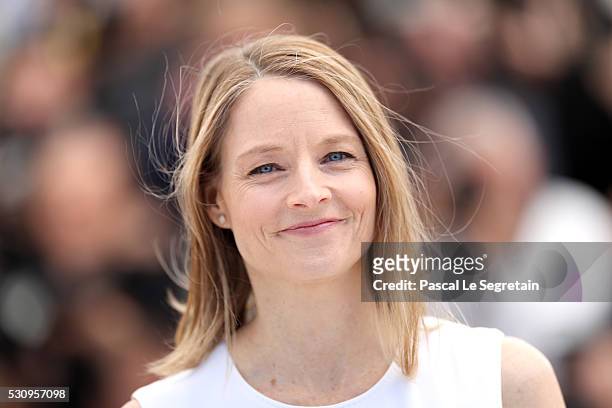 Director Jodie Foster attends the "Money Monster" Photocall during the 69th annual Cannes Film Festival on May 12, 2016 in Cannes, France.