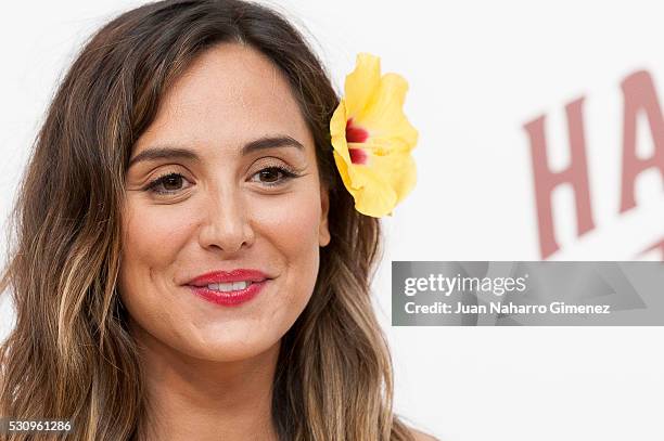 Tamara Falco attends Hawaiian Tropic presentation at Espacio Como on May 12, 2016 in Madrid, Spain.