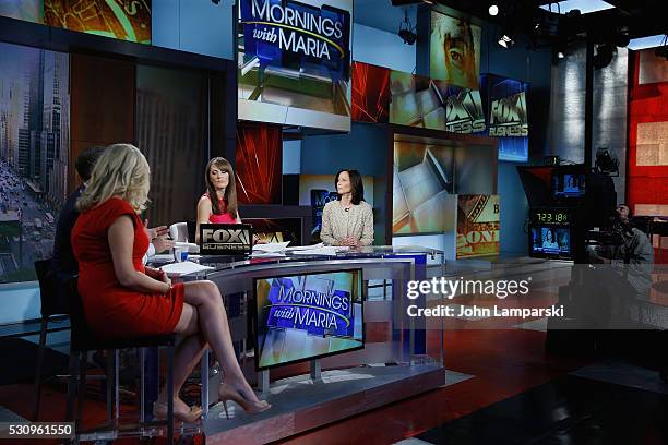 President and Chief Operating Officer of Nasdaq, Adena Friedman Visits FOX Business Network at FOX Studios on May 12, 2016 in New York City.