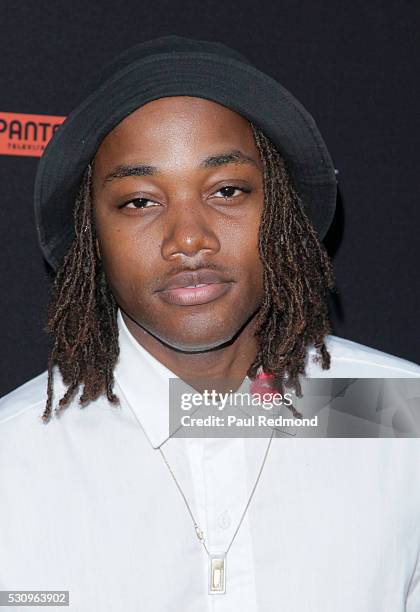 Actor Leon Thomas arrives at the Premiere of Pantelion Films' "Sundown" at ArcLight Hollywood on May 11, 2016 in Hollywood, California.