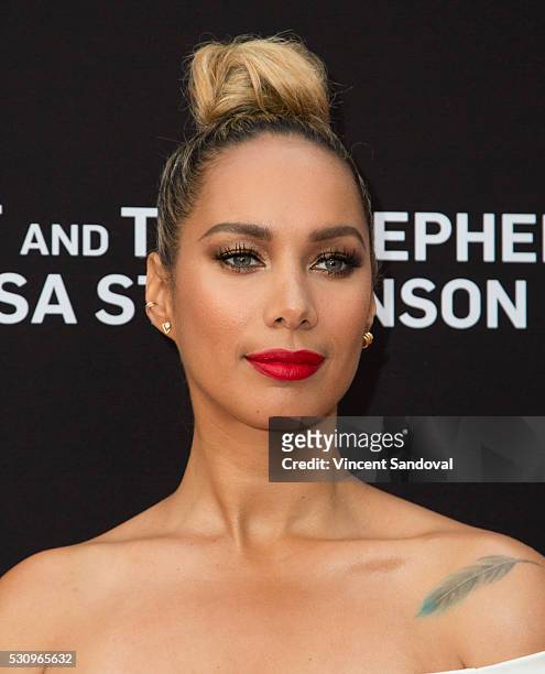 Leona Lewis attends the 3rd Biennial Rebels with a Cause Fundraiser at Barker Hangar on May 11, 2016 in Santa Monica, California.