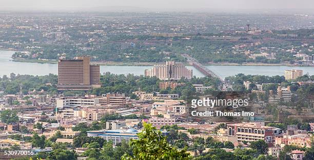 Bamako, Mali View over Bamako on May 02, 2016 in Bamako, Mali.