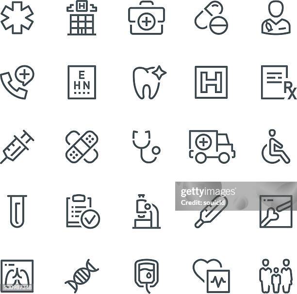 ilustraciones, imágenes clip art, dibujos animados e iconos de stock de iconos de médicos - técnico en urgencias médicas