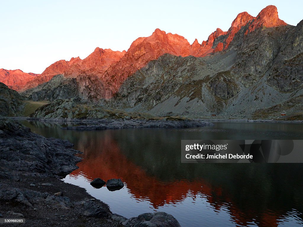 Lake Belledonne French Alps