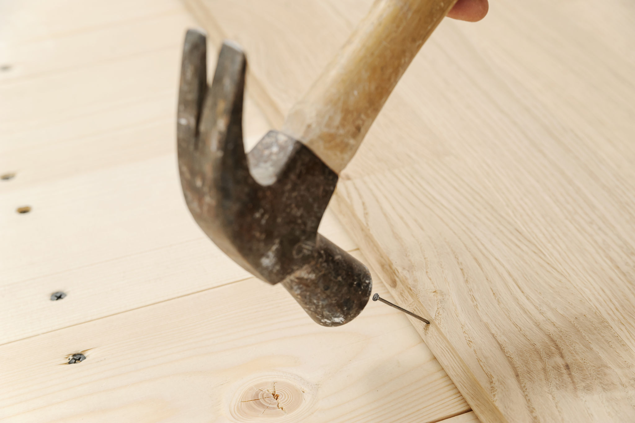 wood floor nails