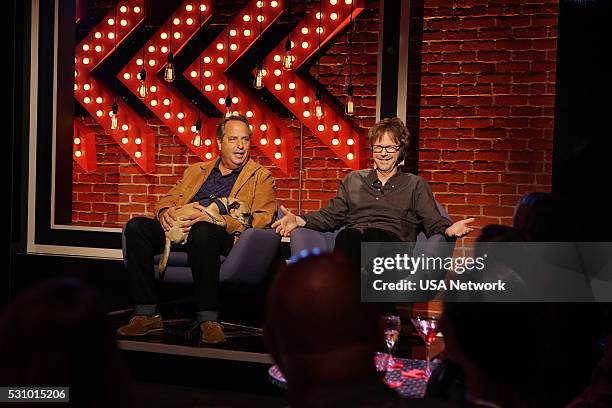 Jon Lovitz" Episode 102 -- Pictured: Jon Lovitz, Dana Carvey --