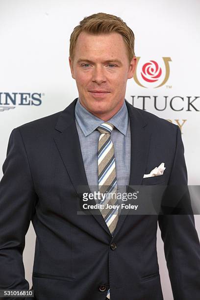 Actor Diego Klattenhoff attends the 142nd Kentucky Derby at Churchill Downs on May 07, 2016 in Louisville, Kentucky.