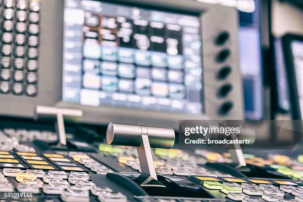 video mixer switcher - equalizer bars stock pictures, royalty-free photos & images