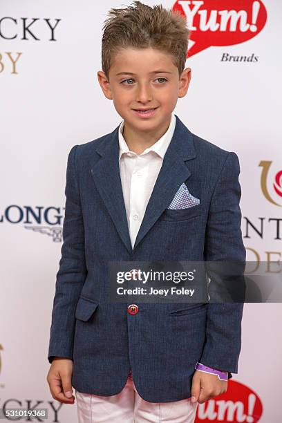 Actor Samuel Mason Paul attends the 142nd Kentucky Derby at Churchill Downs on May 07, 2016 in Louisville, Kentucky.