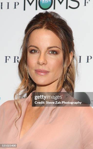 Actress Kate Beckinsale attends The Moms screening of "Love & Friendship" MAMARAZZI at Park Avenue Screening Room on May 12, 2016 in New York City.