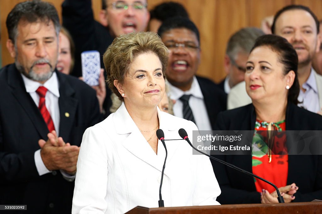 Brazil's Senate Votes To Begin Impeachment Trial Of President Dilma Rousseff