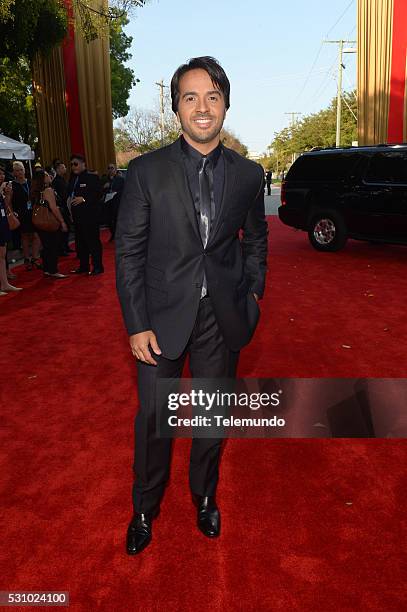 Red Carpet -- Pictured: Luis Fonsi arrive at the 2014 Billboard Latin Music Awards, from Miami, Florida at the BankUnited Center, University of Miami...