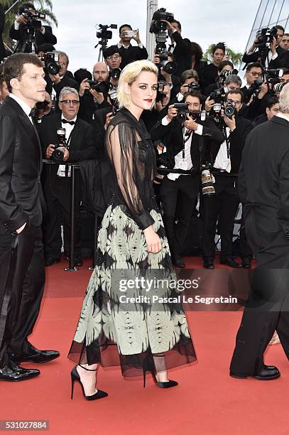 Kristen Stewart attends the "Cafe Society" premiere and the Opening Night Gala during the 69th annual Cannes Film Festival at the Palais des...