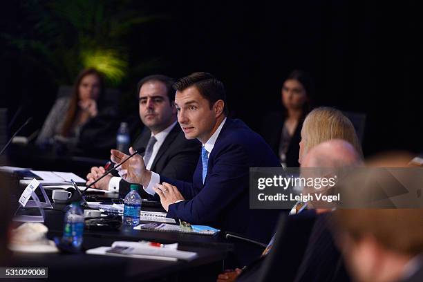 Investment Manager Mercuria Energy Trading John Jovanovic speaks on stage during Concordia The Americas, a high-level Summit on the Americas...