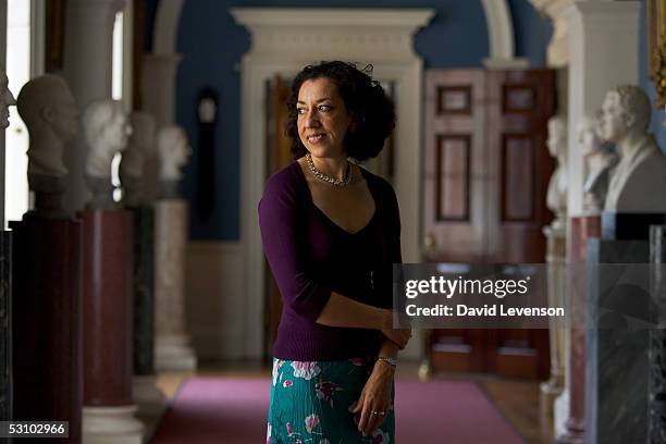 Author Andrea Levy poses for a portrait at the second annual Althorp Literary Festival held at Althorp House on June 19, 2005 in Northampton, England.