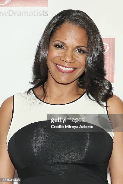 Actress Audra McDonald attends the 67th Annual New Dramatists Spring Luncheon at Marriott Marquis Times Square on May 12, 2016 in New York City.