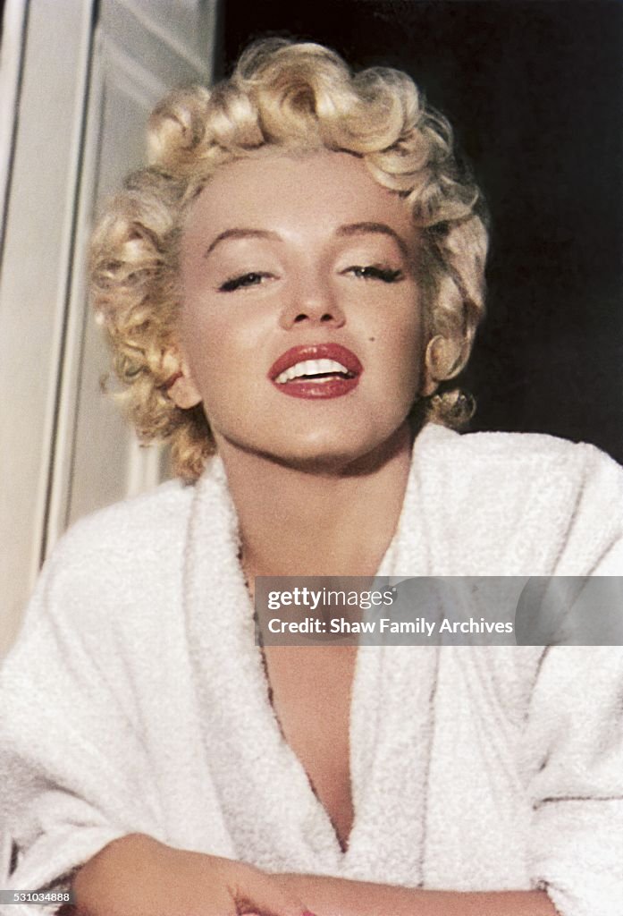 Marilyn Monroe Portrait From The Making Of "The Seven Year Itch"