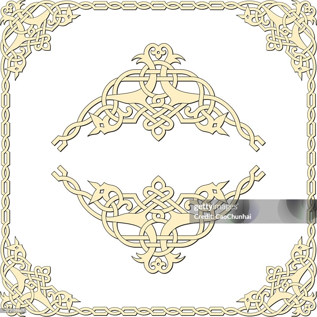 Medieval Frame Simple Frames Of Medieval Style High-Res Vector Graphic - Getty Images