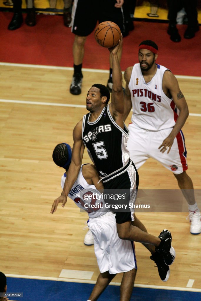 NBA Finals Game 5: San Antonio Spurs v Detroit Pistons