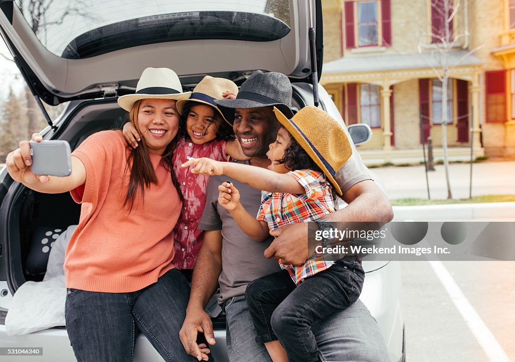 Selfi with family